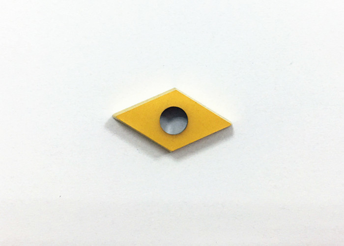 Yellow Color External Turning Insert Tools For Lathe DCMT11T304-1HQ