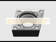 High Impact Resistant Cermet Turning Inserts OEM / ODM Available CCMT09T302-1HQ