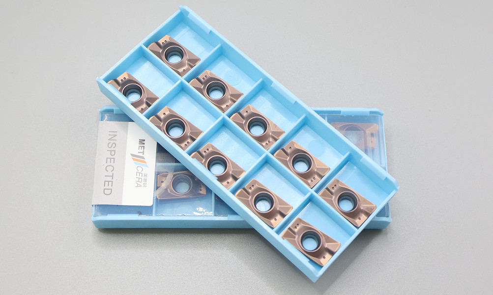 APMT1604PDER-MM Stainless Steel Carbon Alloy Steel Finish Machining Cutting Carbide Insert Milling Cutter Inserts