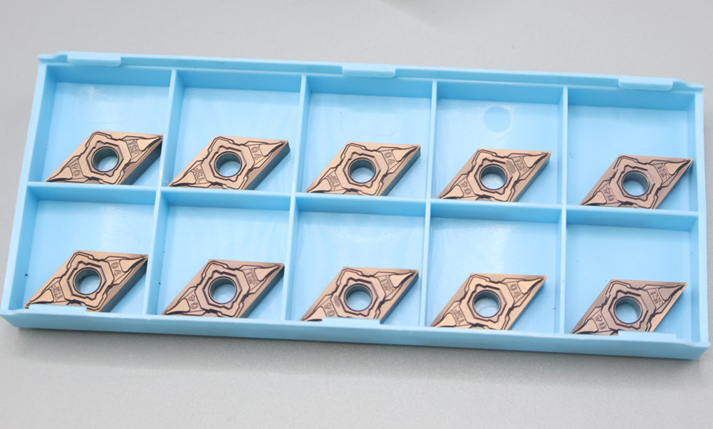 Negative Rhombic 55° Carbide Tool Carbide Blade DNMG150404-TSF External Turning Tool CNC Insert DNMG1504