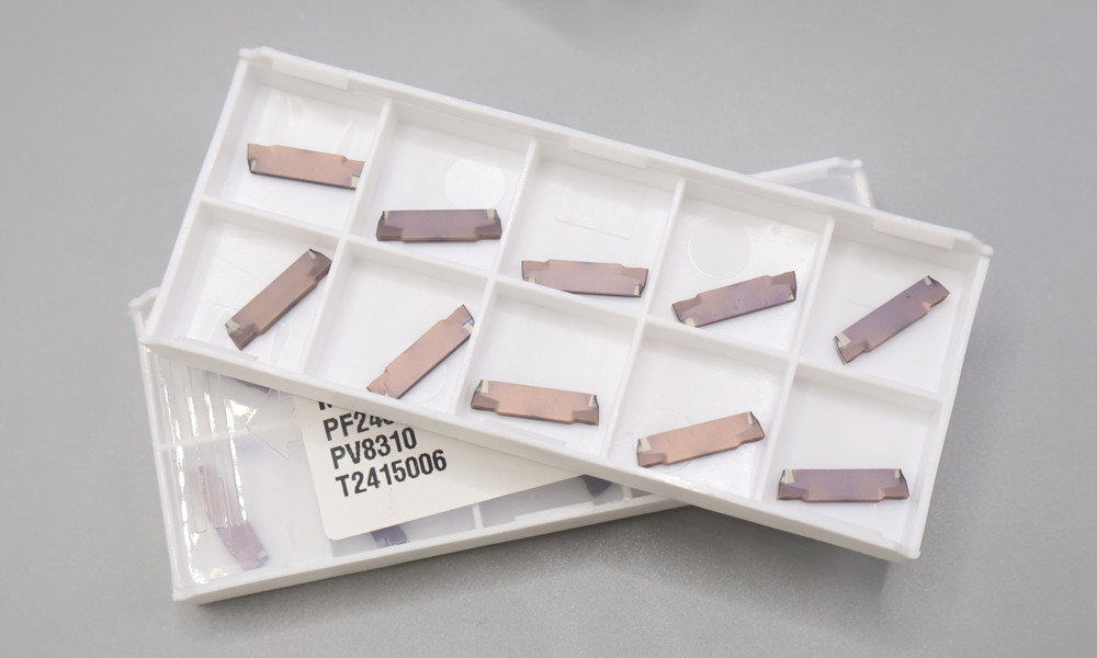 Carbide Grooving Inserts MGMN200 Coated CNC Carbide Turning Inserts Lathe Inserts For Lathe Grooving Cut-Off