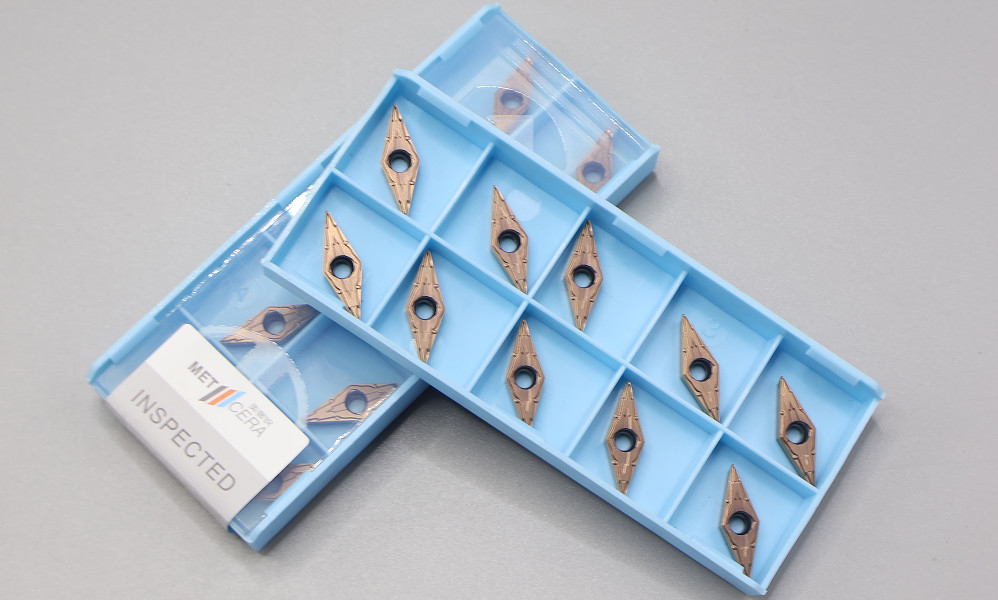 Carbide Turning Inserts  Rhombic 35°  Coating Lathe Carbide Inserts for Finishing Processing on Stainl VBMT110304