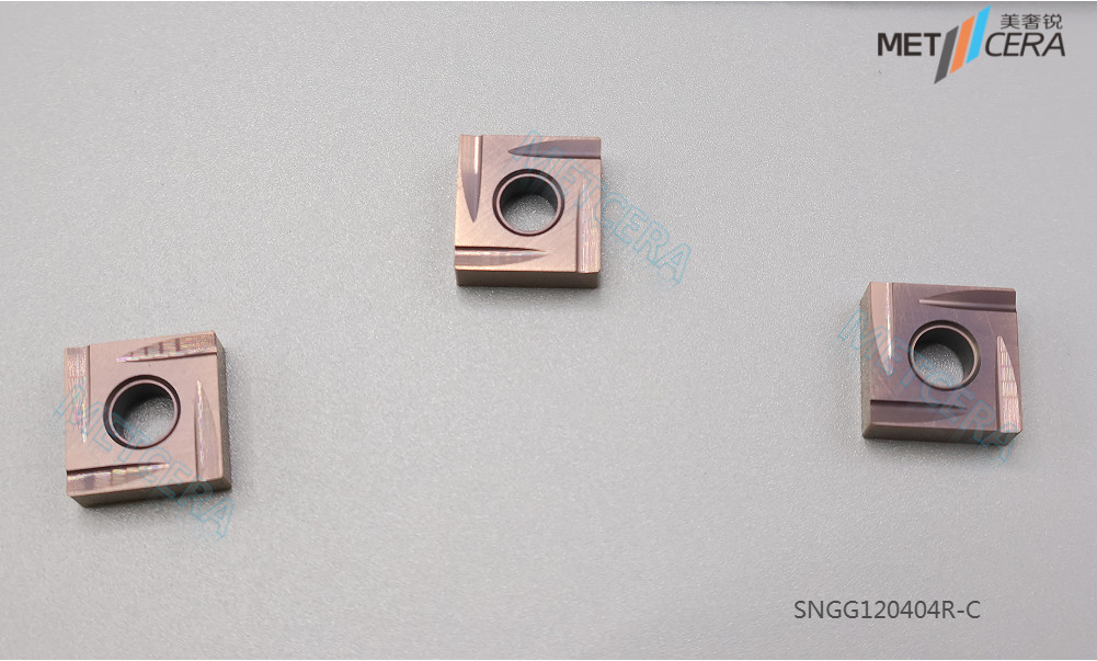 Square Fully Grounded CNC Turning Insert, Carbide Insert  SNGG1204, Right Hand Cutting Blade, Lathe Tool
