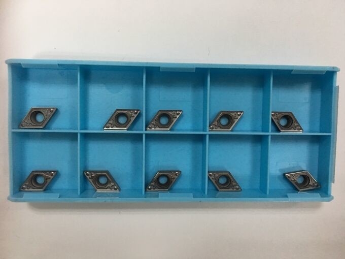Anti Corrosive  Cermet Turning Inserts High Temperature Resistance DCMT  DCMT07  DCMT11