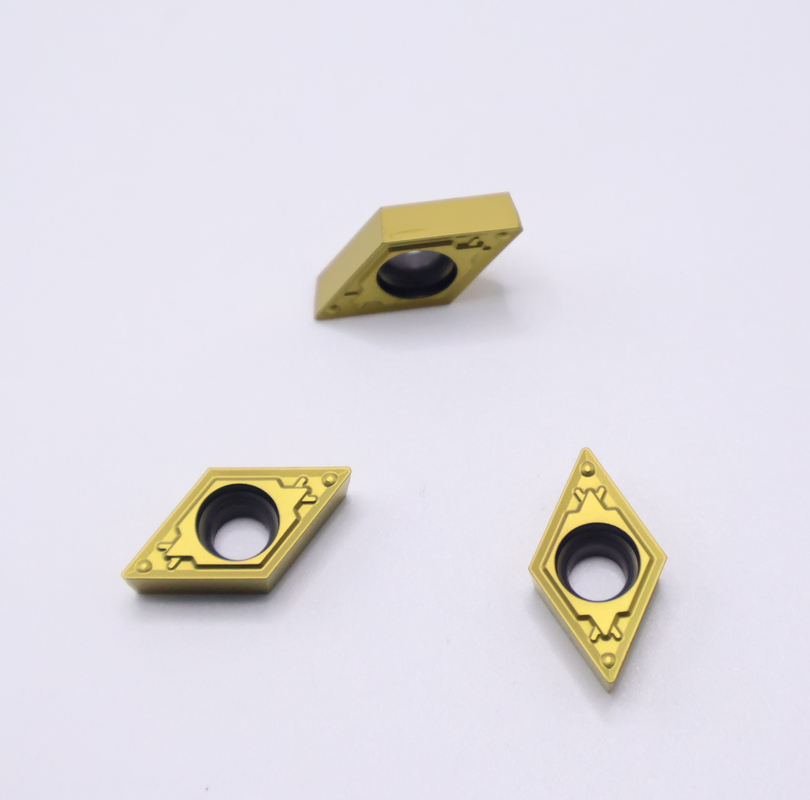 CCMT11T304-1HQ PV3115 Golden Coated Cermet Cutting Tool Inserts for Superior Fracture Resistance