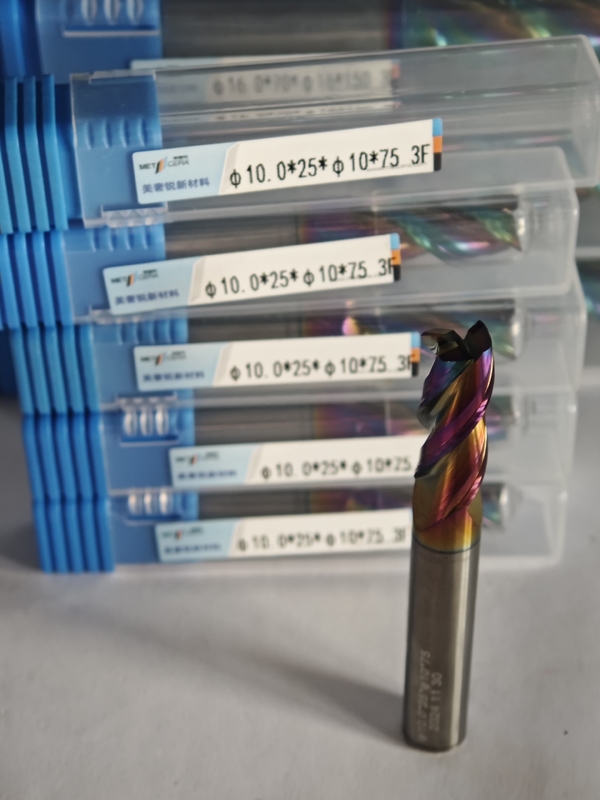 MAE PLUS CNC End Mill for Non-ferrous Metals Aluminium and Copper Processing Mill 10mm,Φ10x25x10Dx75mm