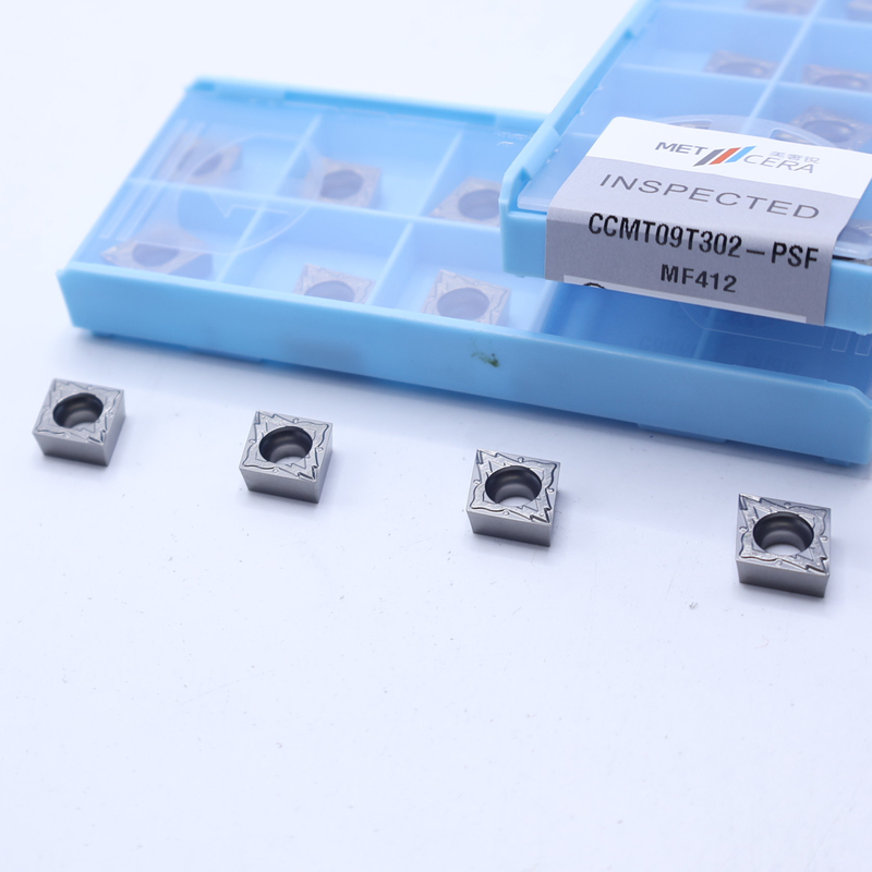 CCMT09T302 CNC Lathe Indexable Carbide Turning Insert, Carbide Insert for Steel, Alloy, Finish Chipbreaker for Internal Turninng
