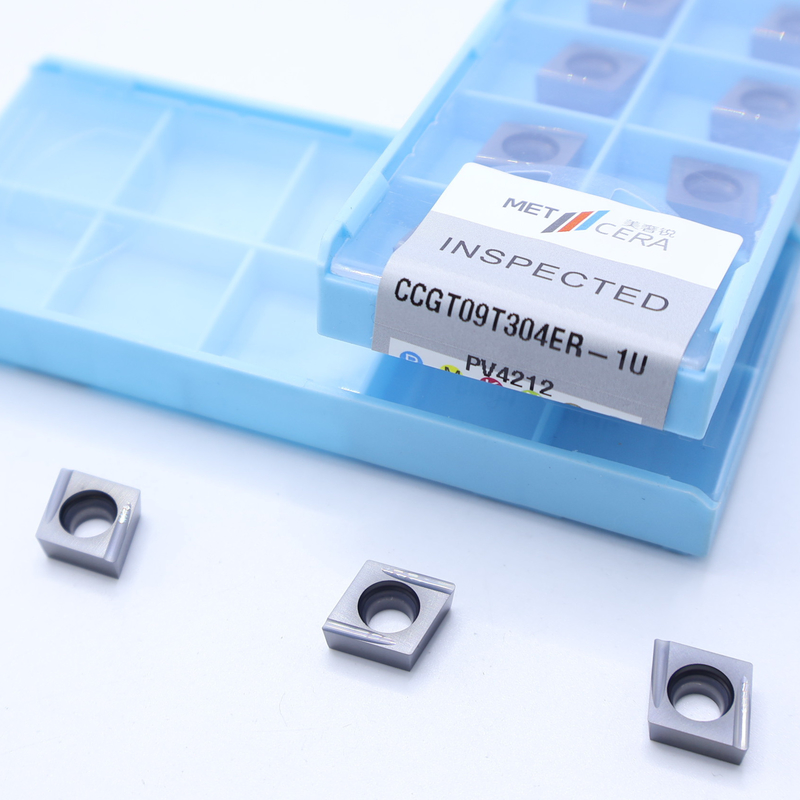 PV4212 Cemented Carbide CCGT09 Carbide Insert for Alloy Steel Turning Coated Internal Turning Insert