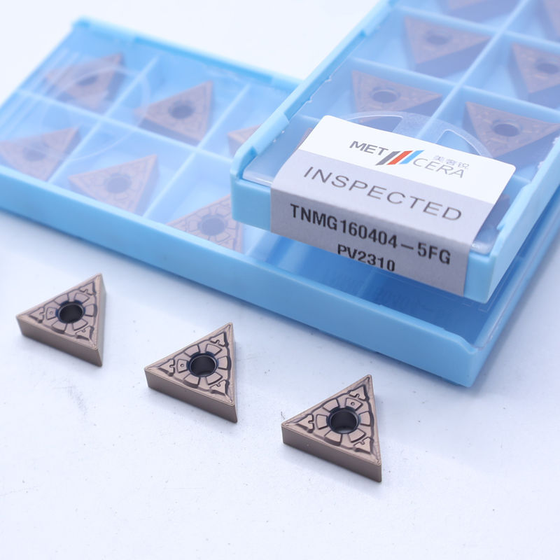 TiCN Cermet CNC Turning Inserts with 5FG Chip Breaker for Wear Resistance in Machining