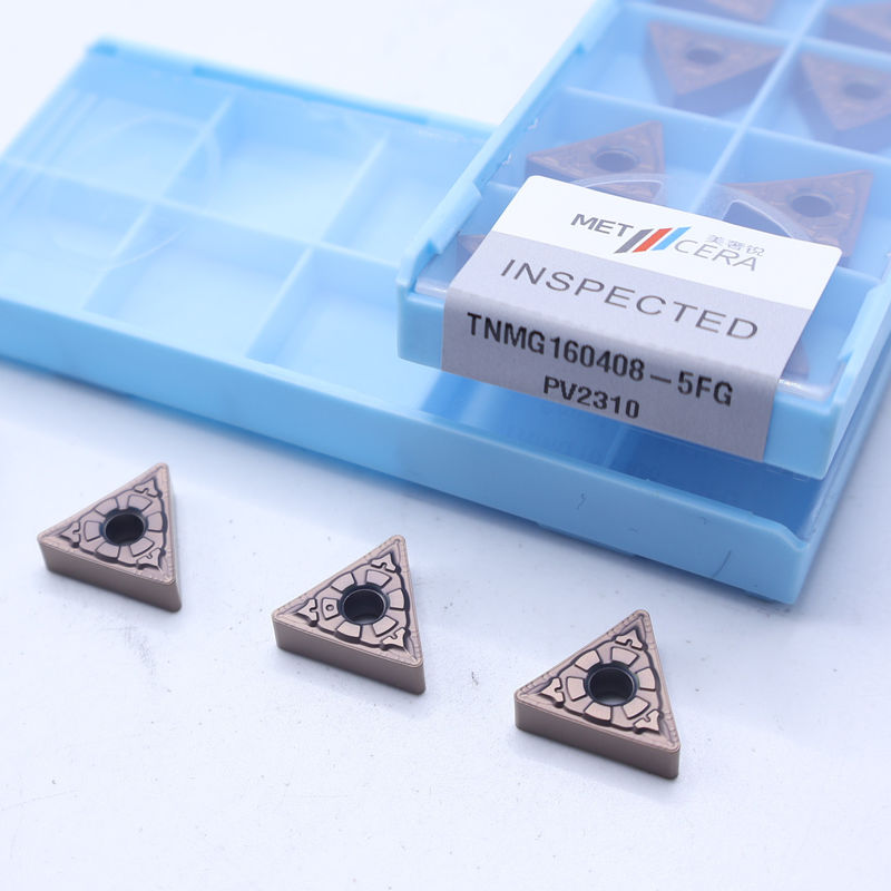 TiCN Cermet CNC Turning Inserts with 5FG Chip Breaker for Wear Resistance in Machining