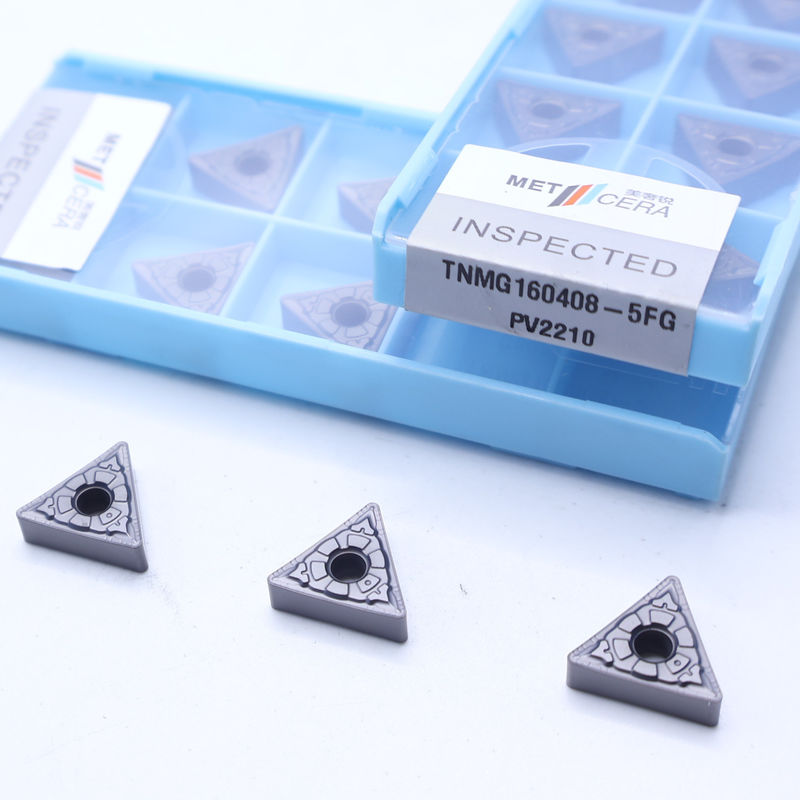 TiCN Cermet CNC Turning Inserts with 5FG Chip Breaker for Wear Resistance in Machining