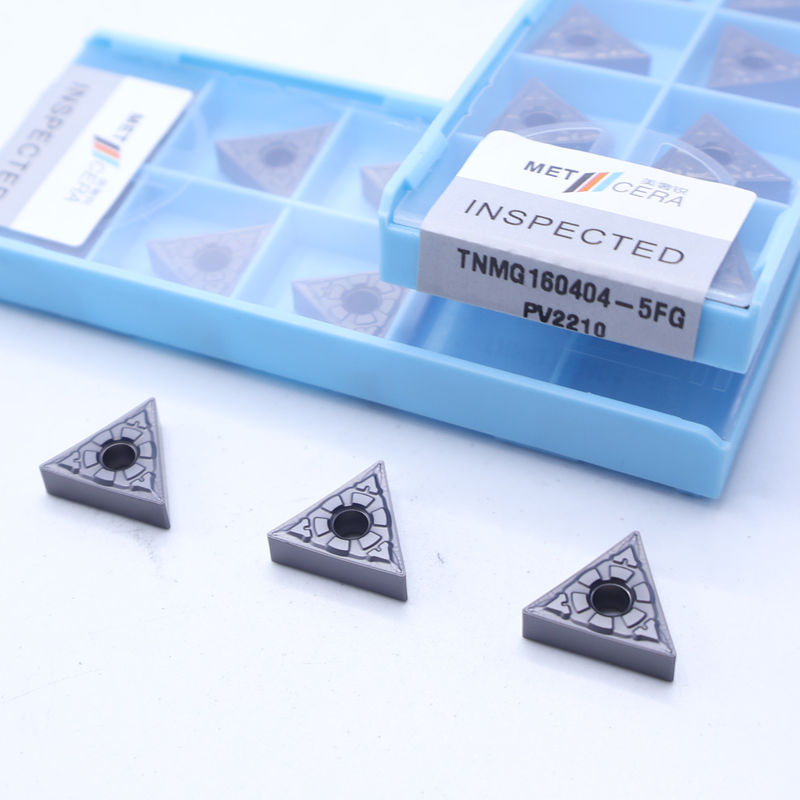 TiCN Cermet CNC Turning Inserts with 5FG Chip Breaker for Wear Resistance in Machining
