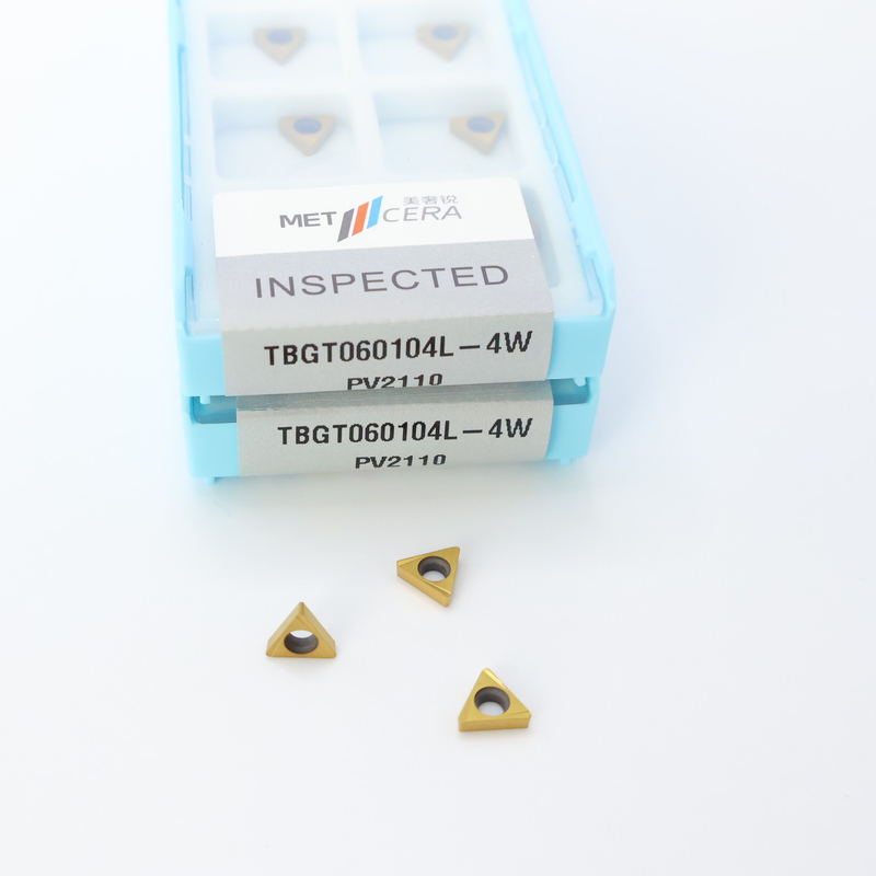 MC2010/PV2110 Grade Cermet CNC Turning Inserts with Finish Inserts and 4W Chip Breaker