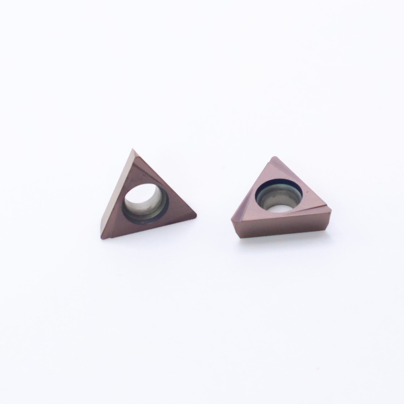 TPGT10 TPGT11 Carbide Turning Inserts for CNC Turning 4W Chip Breaker in Silver / Bronze
