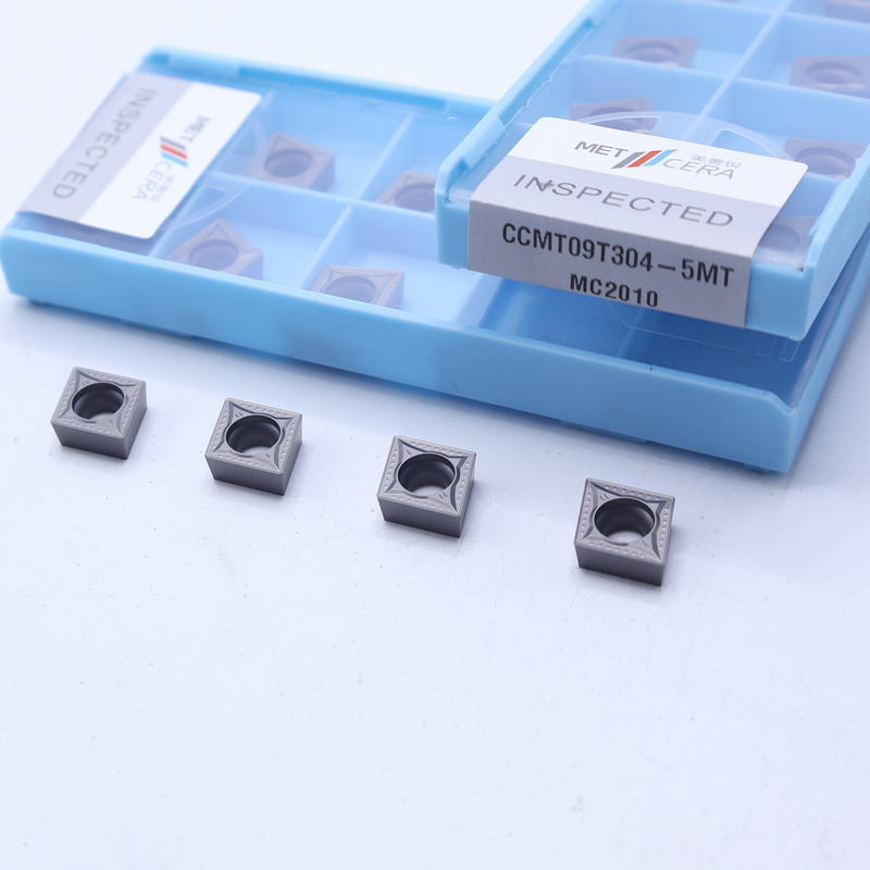 CCMT06 CCMT09 Positive CNC Turning Inserts with 5MT Semi-Finish Chipbreakers, Cermet Turning Insert