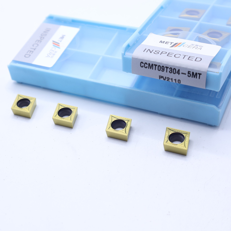 CCMT06 CCMT09 Positive CNC Turning Inserts with 5MT Semi-Finish Chipbreakers, Cermet Turning Insert