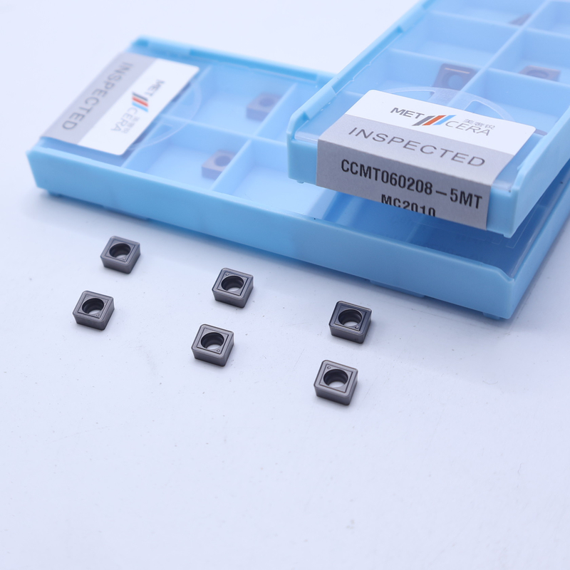 CCMT06 CCMT09 Positive CNC Turning Inserts with 5MT Semi-Finish Chipbreakers, Cermet Turning Insert