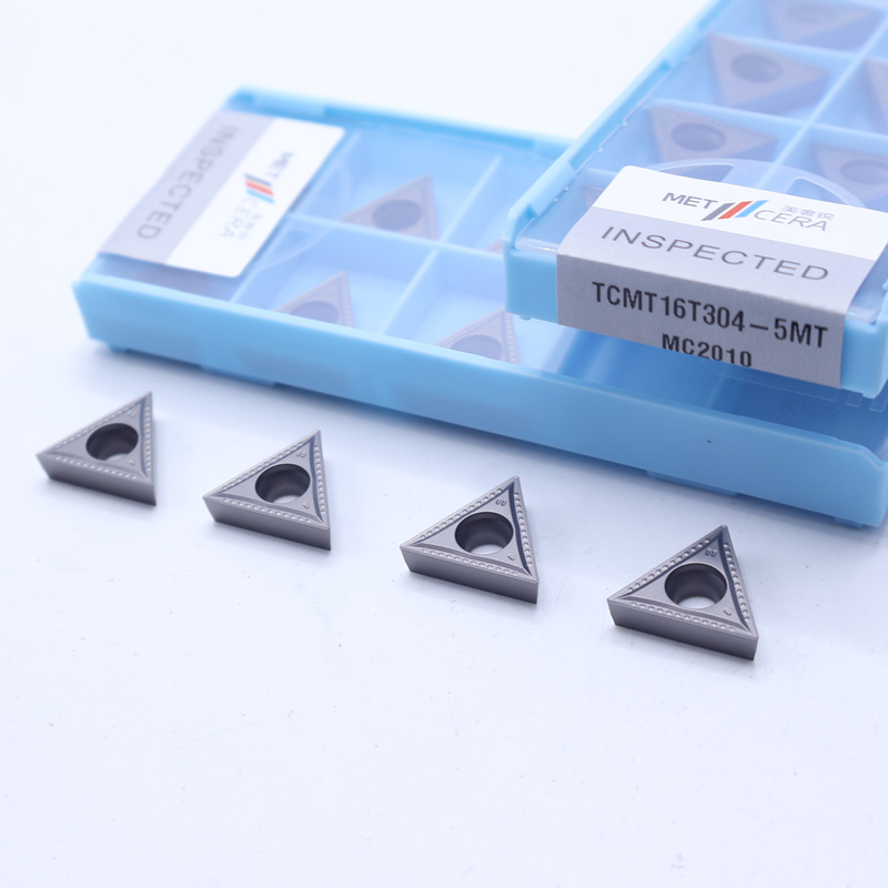 TCMT11 TCMT16 Positive CNC Turning Inserts with 5MT Semi-Finish Chipbreakers, Cermet Turning Insert