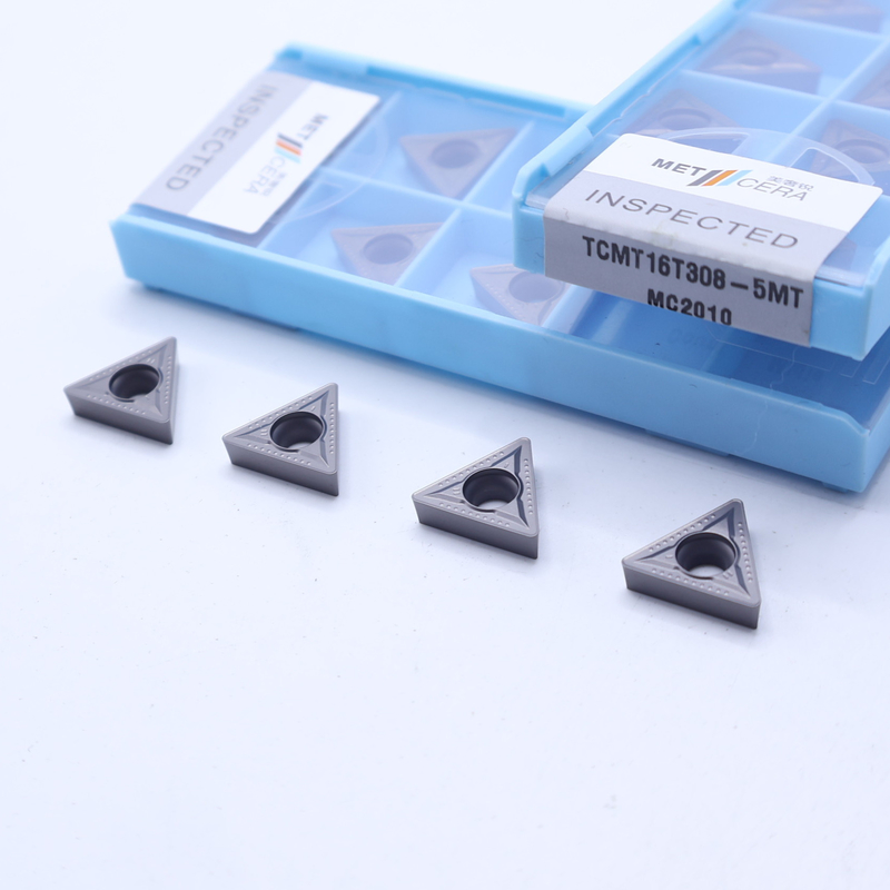 TCMT11 TCMT16 Positive CNC Turning Inserts with 5MT Semi-Finish Chipbreakers, Cermet Turning Insert