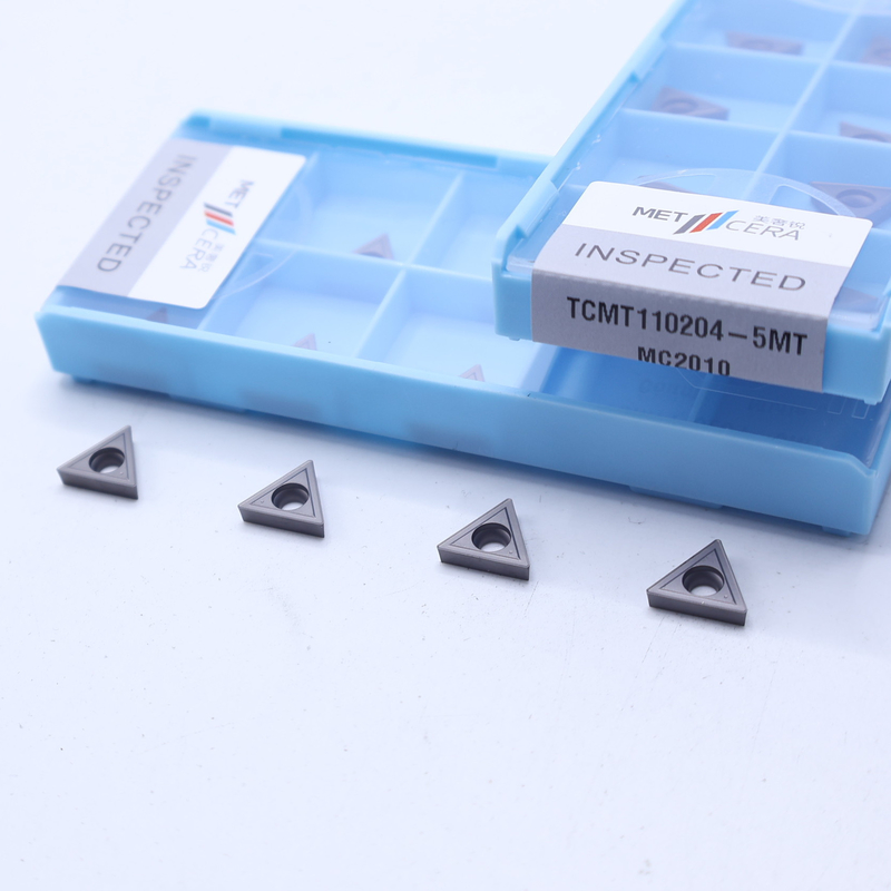 TCMT11 TCMT16 Positive CNC Turning Inserts with 5MT Semi-Finish Chipbreakers, Cermet Turning Insert
