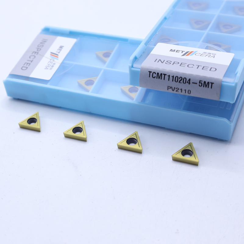 TCMT11 TCMT16 Positive CNC Turning Inserts with 5MT Semi-Finish Chipbreakers, Cermet Turning Insert