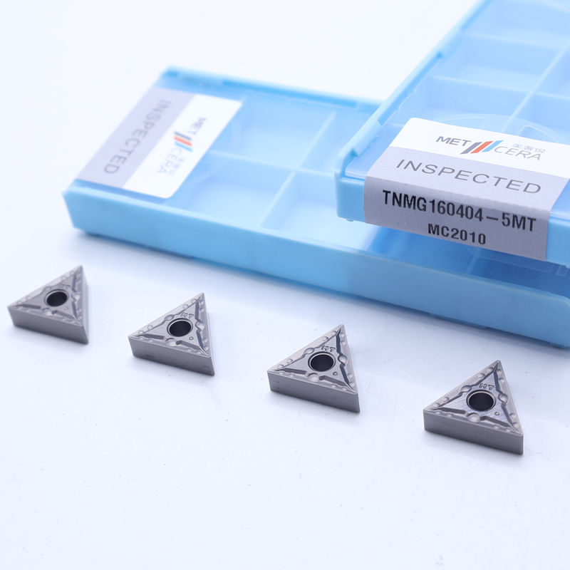 TNMG16 Negative CNC Turning Insert with 5MT Semi-Finish Chipbreakers and TiCN Cermet for Wear Resistance