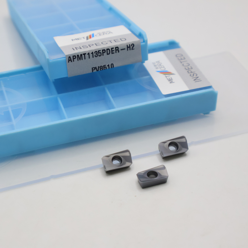 90 Degree Carbide Milling Inserts APMT1135PDER-H2 Face Milling Slotting Milling Carbide Inserts Cutting Tools For Indexable