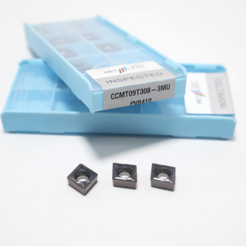 CCMT0602 CCMT09T3 CCMT1204 Carbide Turning Inserts for Steel, Stainless Steel, PVD Coated Insert in 3MU chipbreaker