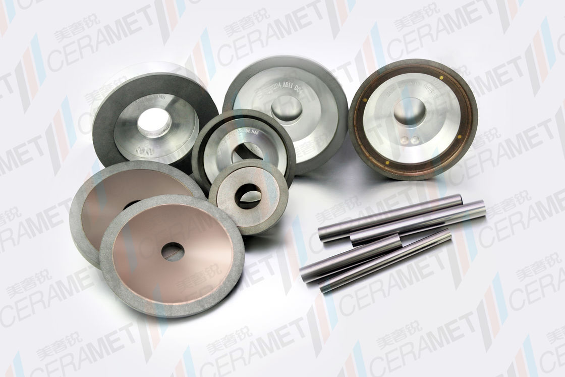 2-2.5mm Diamond Grinding Wheels / CBN Grinding Wheels for cermet rod material